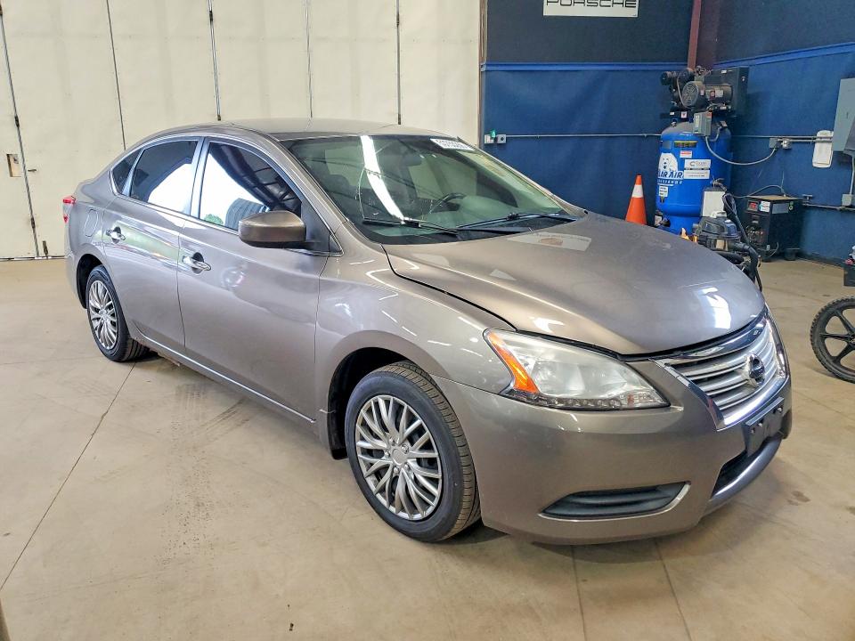 2015 Nissan Sentra VIN 3N1AB7AP0FL671461 COPART salvage auction — REAR END, CT - CERTIFICATE OF TITLE, sold $2,500 on 2026-08-20 (photo 4)