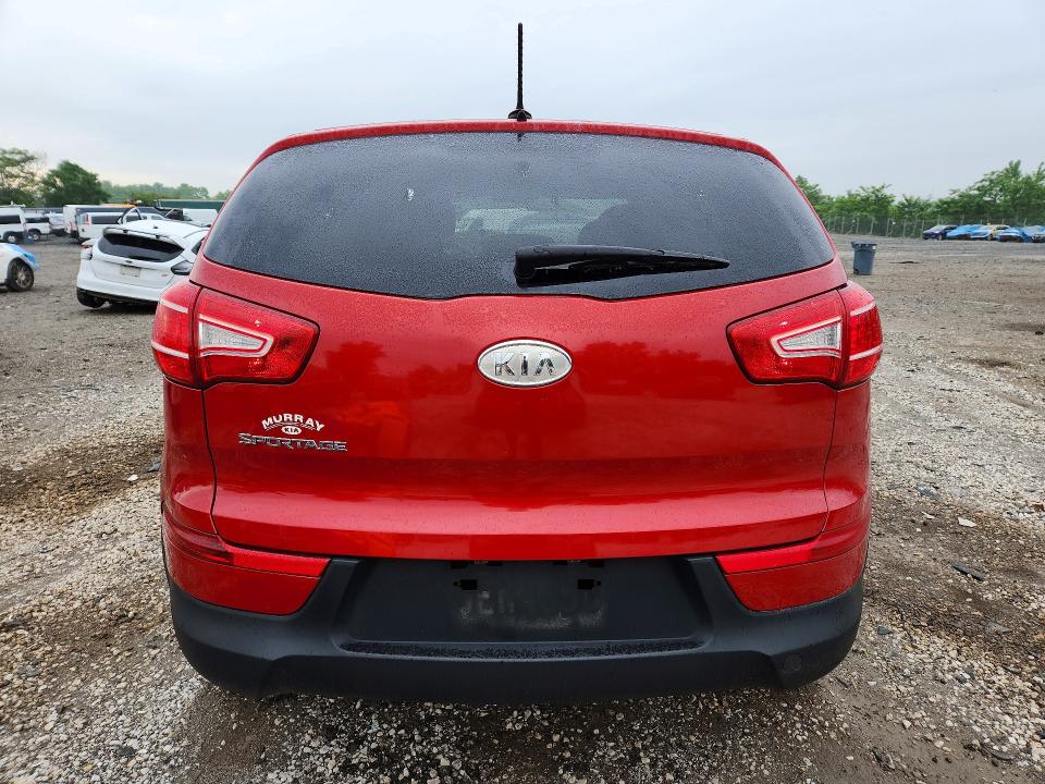 2012 Kia Sportage VIN KNDPB3A25C7229778 COPART salvage auction — REAR END, Md - Cert Of Salvage < 75% Damage, sold $1,150 on 2026-07-02 (photo 6)