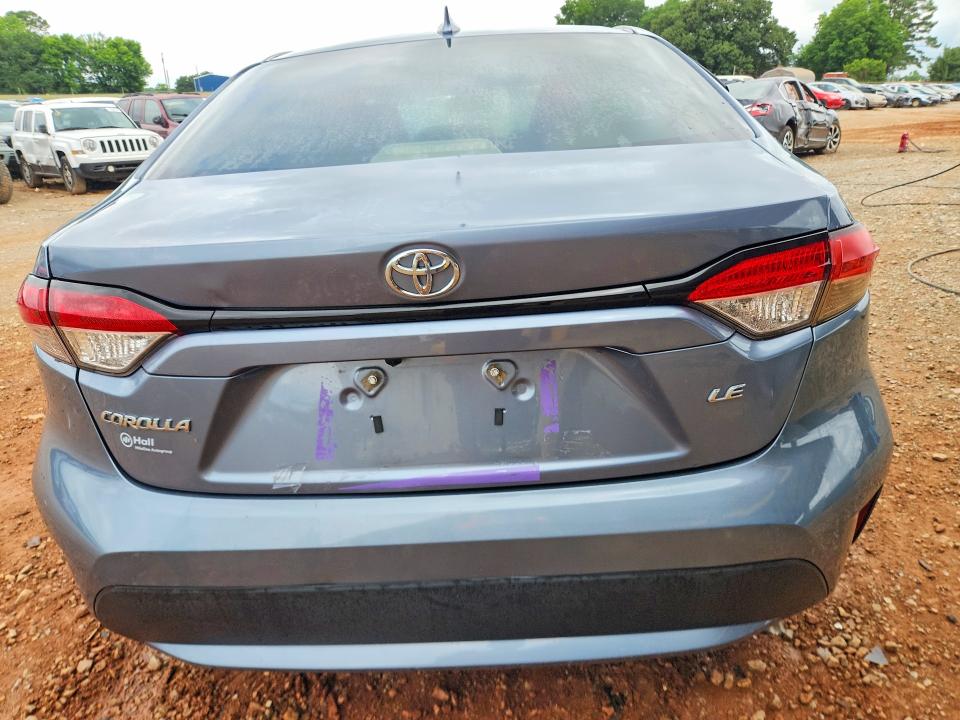 2022 Toyota Corolla VIN 5YFEPMAEXNP390301 COPART salvage auction — SIDE, Salvage Title, sold $125 on 2026-07-29 (photo 6)