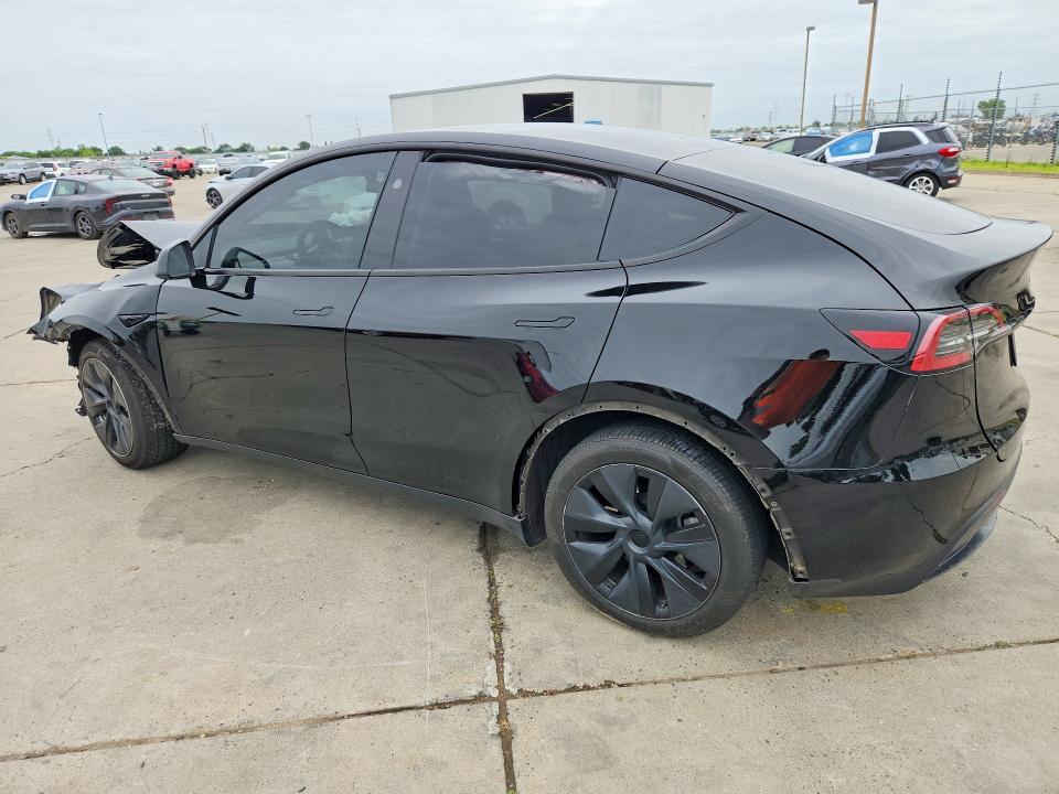 2025 Tesla Model y VIN 7SAYGAEE1SF221753 COPART salvage auction — FRONT END, Ca - Salvage Certificate, sold $9,300 on 2026-07-06 (photo 2)