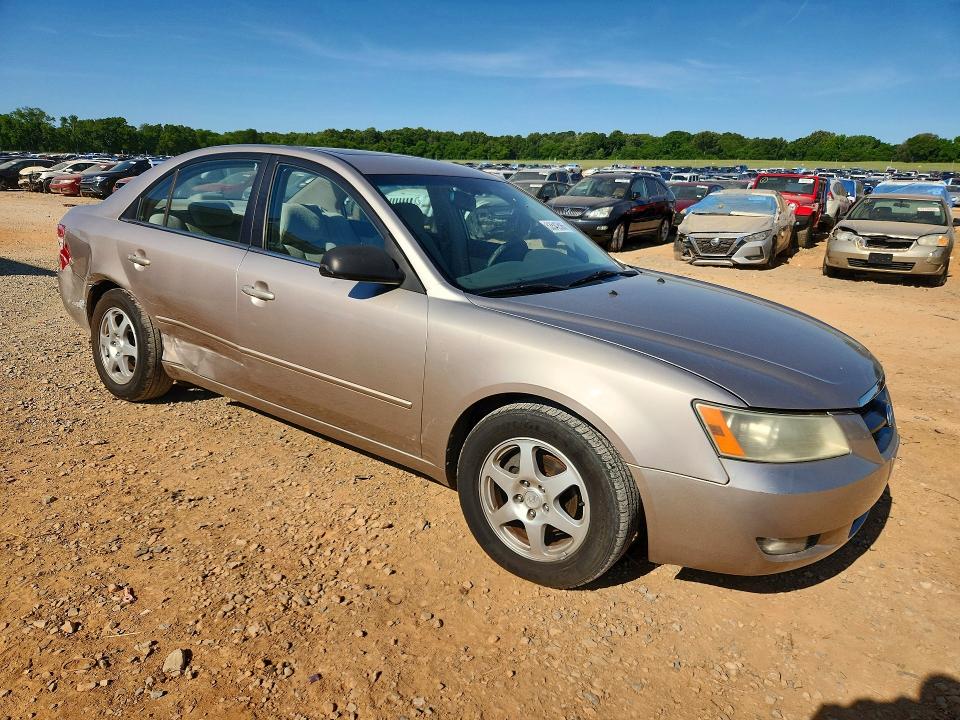 2006 Hyundai Sonata VIN 5NPEU46C36H130448 COPART salvage auction — SIDE, Tn - Salvage Certificate, sold $325 on 2026-07-08 (photo 4)