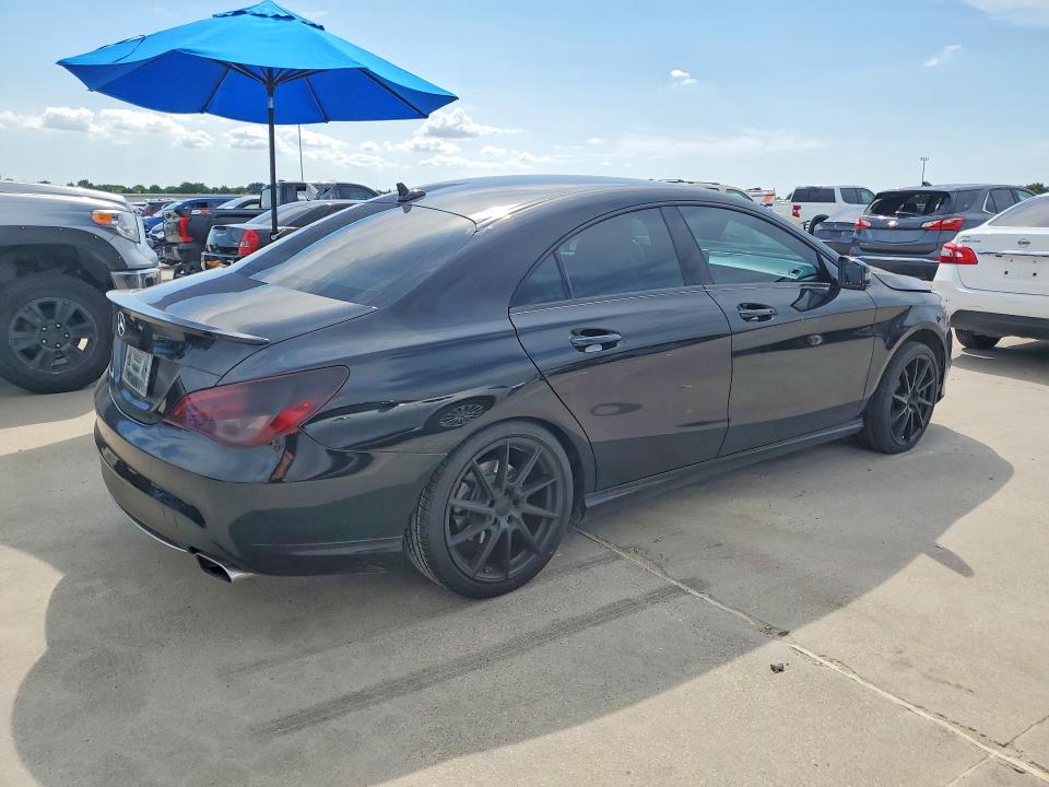 2016 Mercedes-benz Cla-klasse VIN WDDSJ4EB7GN298332 COPART salvage auction — FRONT END, Tx - Salvage Vehicle Title, sold $6,400 on 2026-07-27 (photo 3)