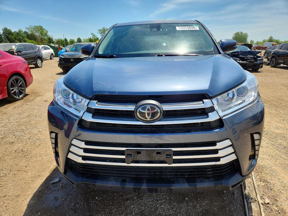 2019 Toyota VIN 5TDBZRFH7KS960643 COPART salvage auction — SIDE, Il - Salvage Certificate, sold $6,400 on 2026-07-28 (photo 5)