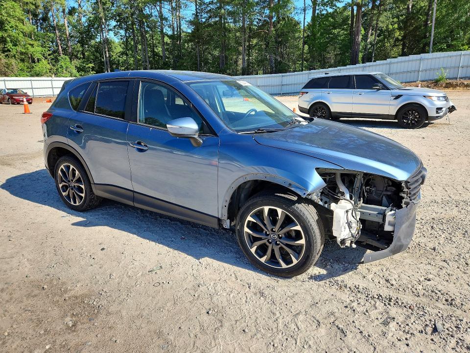 2016 Mazda Cx-5 VIN JM3KE4DY4G0701675 COPART salvage auction — FRONT END, Nc - Salvage Certificate Of Title, sold $3,950 on 2026-07-06 (photo 4)