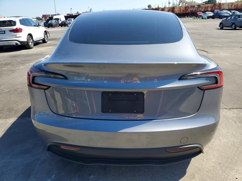 2024 Tesla VIN 5YJ3E1EA1RF859344 COPART salvage auction — FRONT END, Ca - Salvage Certificate, sold $9,500 on 2026-07-08 (photo 6)