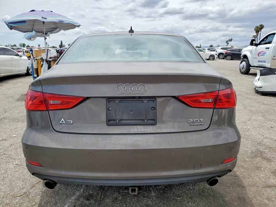 2016 Audi A3 VIN WAUE8GFFXG1040381 COPART salvage auction — SIDE, CA - NON-REPAIRABLE VEHICLE CERT, sold $1,550 on 2026-07-14 (photo 6)