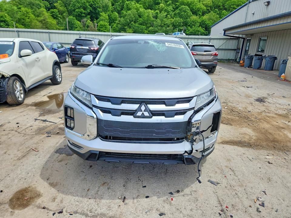 2021 Mitsubishi Outlander VIN JA4ARUAU8MU023604 COPART salvage auction — FRONT END, Pa - Certificate Of Salvage, sold $1,250 on 2026-07-16 (photo 5)