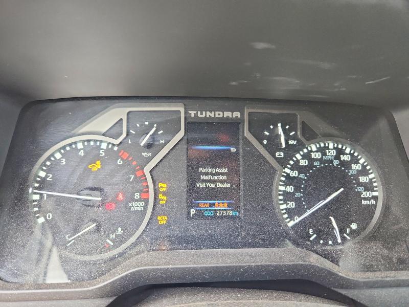 2025 Toyota Tundra VIN 5TFWA5DB7SX253553 COPART salvage auction — SIDE, AB - BOS - SALVAGE, sold $28,000 on 2026-07-02 (photo 9)