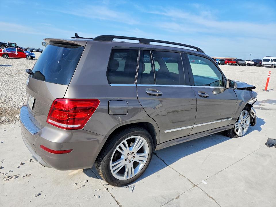 2014 Mercedes-benz Glk-klasse VIN WDCGG5HB3EG274489 COPART salvage auction — FRONT END, Tx - Salvage Vehicle Title, sold $2,750 on 2026-07-31 (photo 3)