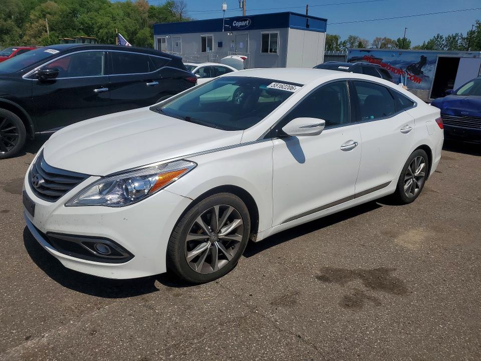 2017 Hyundai VIN KMHFG4JG4HA585725 COPART salvage auction — FRONT END, Mn - Cert Of Title-Prior Salvage, sold $1,300 on 2026-07-07 (photo 1)