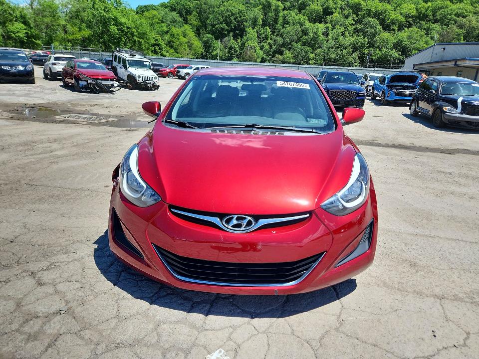 2016 Hyundai Elantra VIN 5NPDH4AE4GH680445 COPART salvage auction — SIDE, Pa - Certificate Of Salvage, sold $2,050 on 2026-07-02 (photo 5)