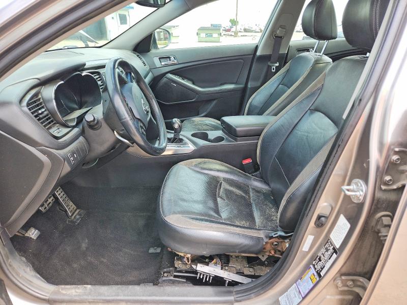 2013 Kia Optima VIN 5XXGR4A60DG242726 COPART salvage auction — FRONT END, CA - SALVAGE CERTIFICATE, sold $10 on 2026-07-27 (photo 7)