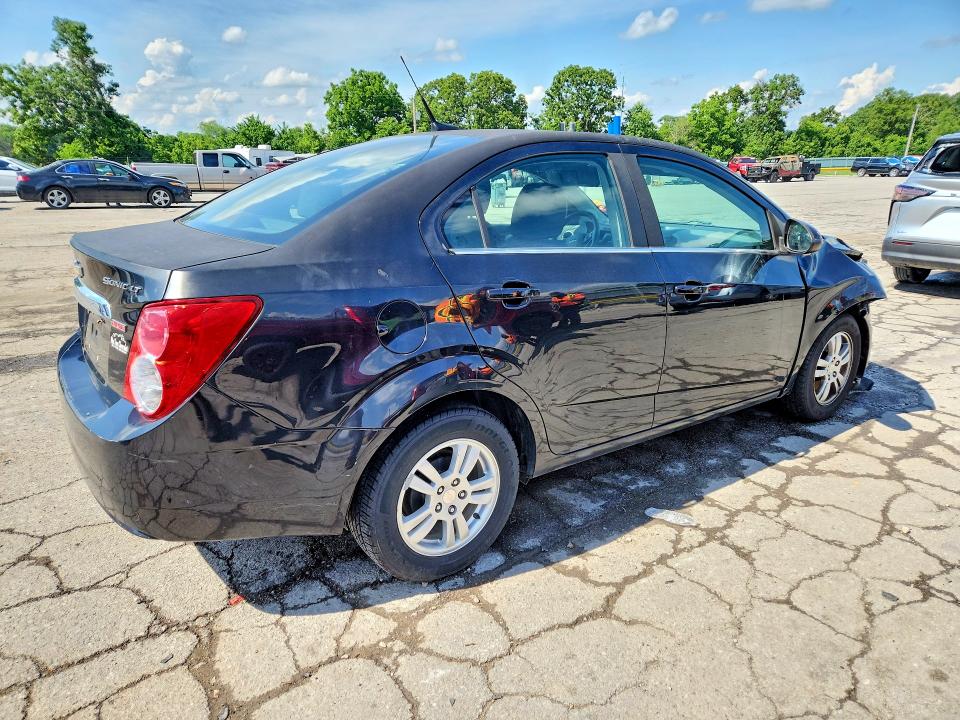 2013 Chevrolet SONIC VIN 1G1JC5SB9D4193778 COPART salvage auction — FRONT END, Ar - Certificate Of Title, sold $375 on 2026-07-22 (photo 3)