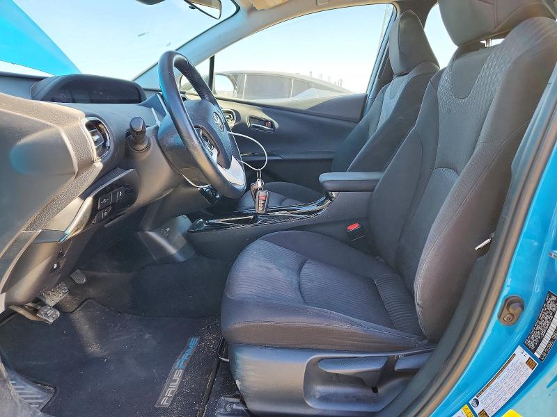 2017 Toyota Prius VIN JTDKARFP2H3067126 COPART salvage auction — FRONT END, Ca - Salvage Certificate, sold $5,700 on 2026-07-20 (photo 7)