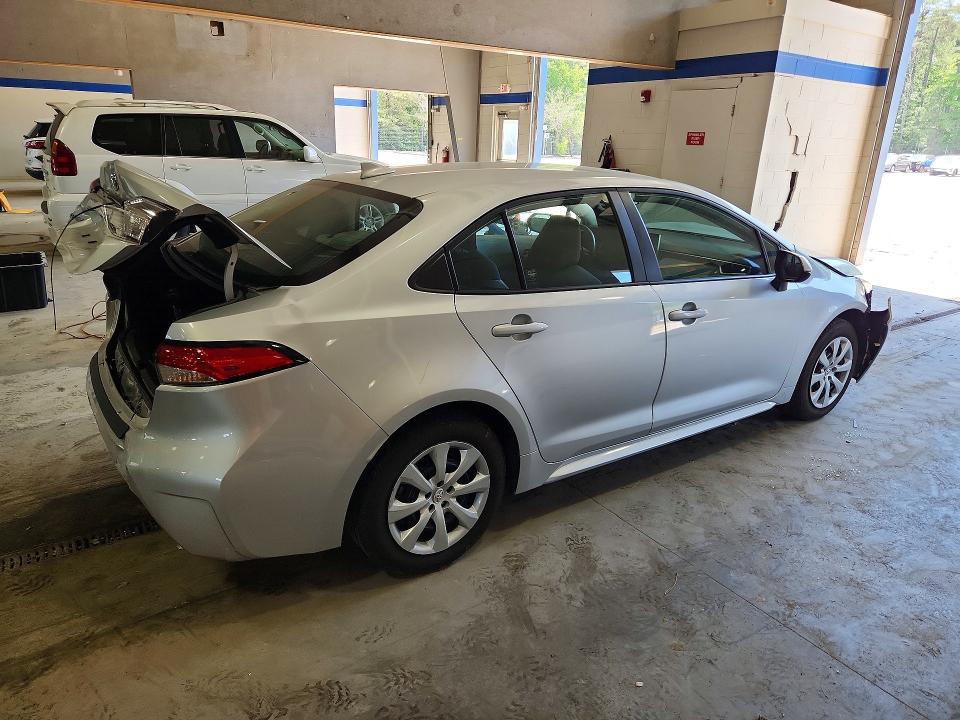 2021 Toyota Corolla VIN 5YFEPMAE3MP266644 COPART salvage auction — FRONT END, Va - Cert Of Title - Salvage, sold $3,950 on 2026-07-02 (photo 3)
