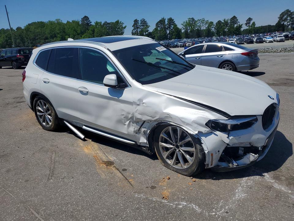 2018 BMW X3 VIN 5UXTR9C5XJLD67441 COPART salvage auction — FRONT END, Nc - Salvage Certificate Of Title, sold $325 on 2026-07-16 (photo 4)