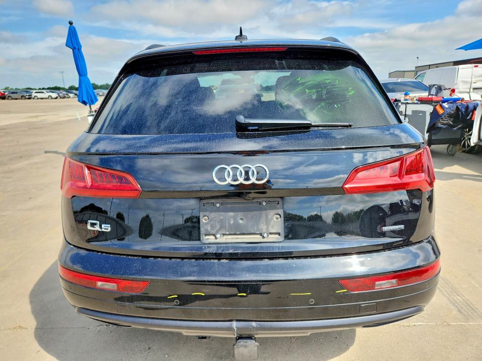 2019 Audi Q5 VIN WA1CNAFY9K2094415 COPART salvage auction — FRONT END, Tx - Salvage Vehicle Title, sold $300 on 2026-07-02 (photo 6)
