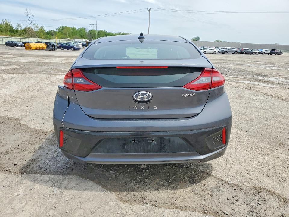 2019 Hyundai Ioniq VIN KMHC75LC4KU145061 COPART salvage auction — REAR END, Ny - Mv-907A Salvage Certificate, sold $2,150 on 2026-07-06 (photo 6)