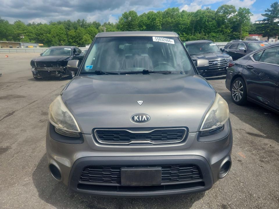 2013 Kia Soul VIN KNDJT2A67D7523832 COPART salvage auction — VANDALISM, Ri - Salvage Certificate Of Title, sold $450 on 2026-07-14 (photo 5)