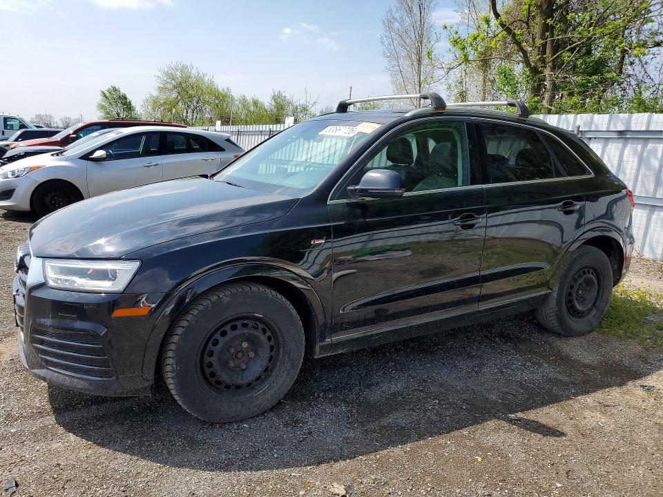 2017 Audi Q3 VIN WA1GCCFS1HR003510 COPART salvage auction — NORMAL WEAR, Qc - Certificat-Veh. A Inspecter, sold $4,250 on 2026-07-07 (photo 1)