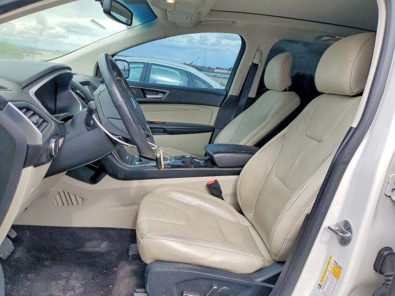 2017 Ford Edge VIN 2FMPK3K89HBB43645 COPART salvage auction — REAR END, Ca - Salvage Certificate, sold $3,600 on 2026-07-02 (photo 7)