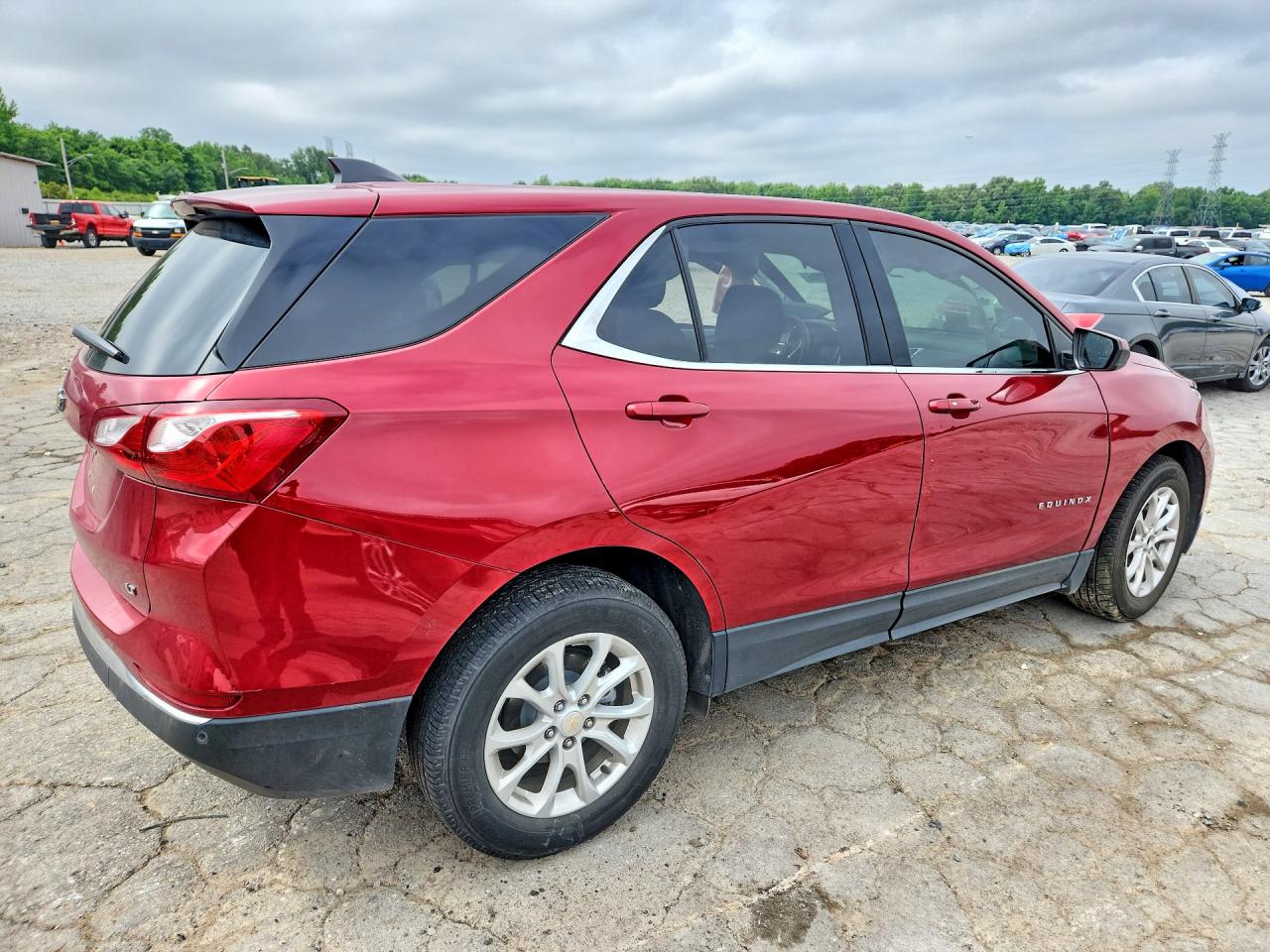 2020 Chevrolet Equinox VIN 3GNAXKEV9LS531573 COPART salvage auction — Front End, TN - SALVAGE CERTIFICATE, sold $925 on 2026-07-09 (photo 3)
