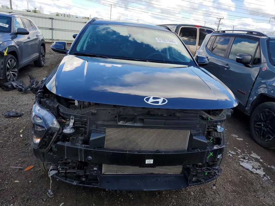 2025 Hyundai Kona VIN KM8HBCAB2SU263547 COPART salvage auction — FRONT END, Il - Salvage Certificate, sold $6,400 on 2026-07-02 (photo 5)