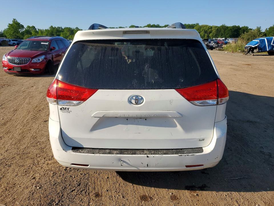 2011 Toyota Sienna VIN 5TDKK3DC1BS050480 COPART salvage auction — SIDE, Oh - Cert Of Title-Salvage, sold $80 on 2026-07-23 (photo 6)