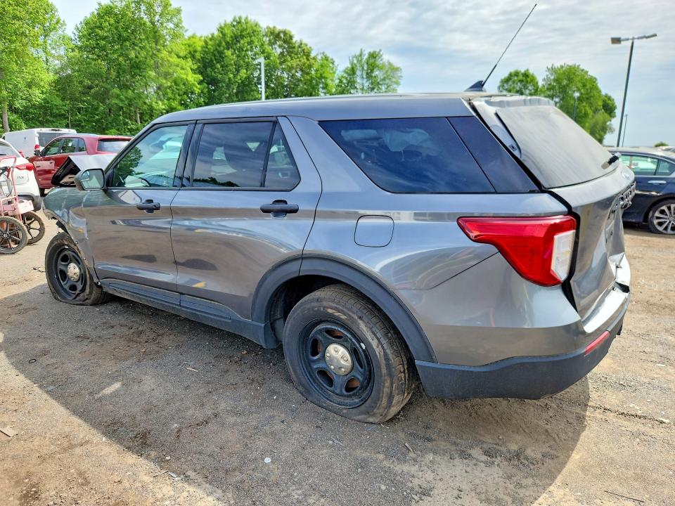 2023 Ford Explorer VIN 1FM5K8AB7PGC07786 COPART salvage auction — FRONT END, Ct - Certificate Of Title (P), sold $3,700 on 2026-07-02 (photo 2)