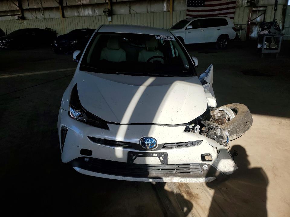 2019 Toyota Prius VIN JTDL9RFU9K3002610 COPART salvage auction — FRONT END, Az - Cert Of Title - Salvage, sold $3,700 on 2026-07-27 (photo 5)