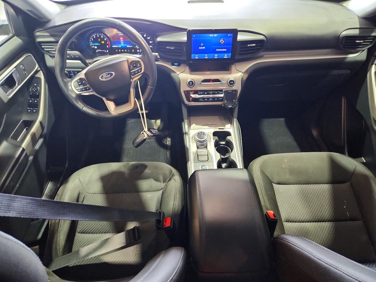 2023 Ford Explorer VIN 1FMSK8DH2PGB44373 COPART salvage auction — Mechanical, NY - CERTIFICATE OF TITLE, sold $18,100 on 2026-07-09 (photo 8)