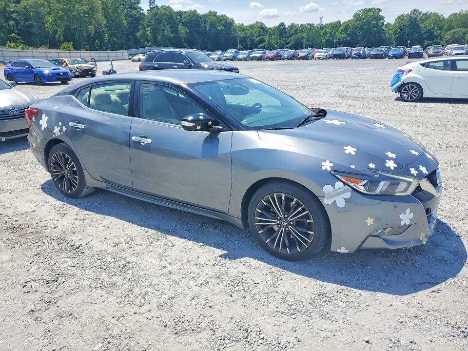 2016 Nissan Maxima VIN 1N4AA6AP9GC423464 COPART salvage auction — SIDE, Nc - Salvage Certificate Of Title, sold $1,750 on 2026-07-22 (photo 4)