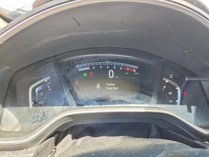 2021 Honda Cr-v VIN 7FARW1H89ME018126 COPART salvage auction — HAIL, Mo - Certificate Of Title, sold $14,400 on 2026-07-15 (photo 9)