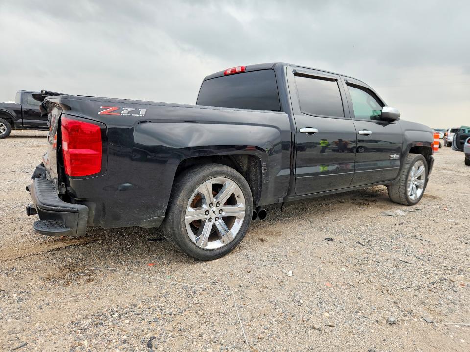 2018 Chevrolet VIN 3GCUKREC7JG541014 COPART salvage auction — REAR END, Tx - Salvage Vehicle Title, sold $8,000 on 2026-07-09 (photo 3)