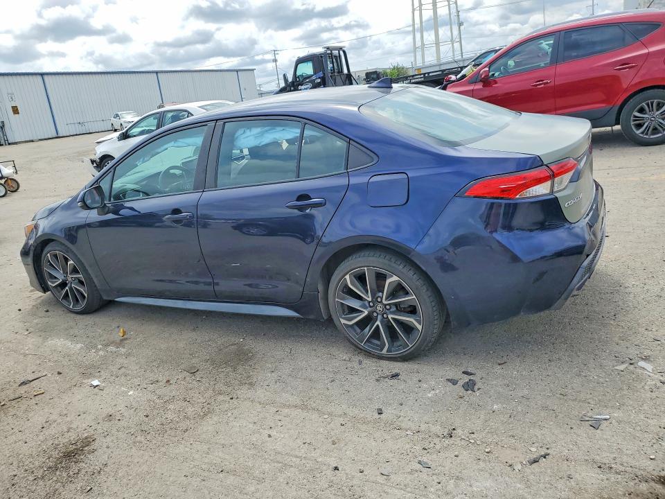 2020 Toyota VIN 5YFS4RCE0LP007498 COPART salvage auction — SIDE, Il - Salvage Certificate, sold $2,900 on 2026-07-15 (photo 2)