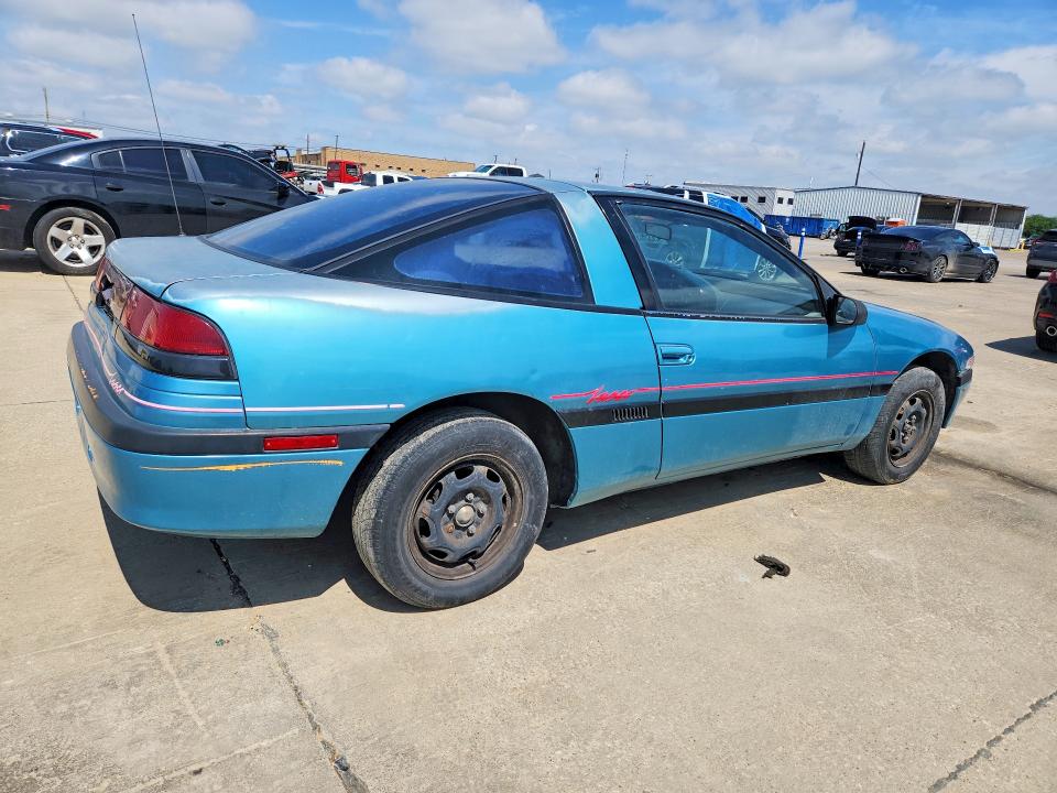 1991 Plymouth Laser VIN 4P3CS34T0ME146886 COPART salvage auction — REAR END, Tx - Certificate Of Title, sold $175 on 2026-07-02 (photo 3)
