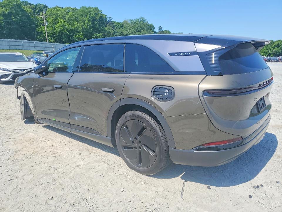 2026 Lucid Gravity VIN 7UUG1GHK5TA010175 COPART salvage auction — FRONT END, Nc - Salvage Certificate Of Title, sold $15,400 on 2026-07-29 (photo 2)