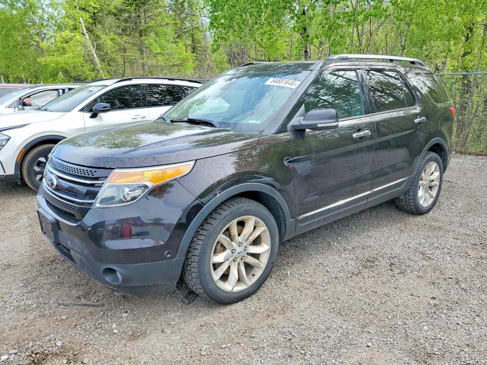 2013 Ford Explorer VIN 1FM5K8F87DGB54628 COPART salvage auction — MECHANICAL, On - Permit No Brand - Unfit, sold $875 on 2026-07-02 (photo 1)