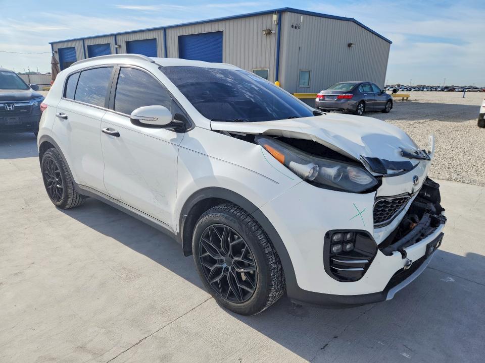 2018 Kia VIN KNDPN3AC2J7466175 COPART salvage auction — FRONT END, Tx - Salvage Vehicle Title, sold $2,850 on 2026-07-10 (photo 4)