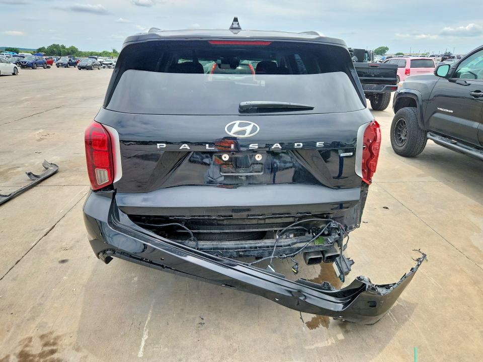 2023 Hyundai Palisade VIN KM8R4DGE3PU538131 COPART salvage auction — SIDE, Tx - Salvage Vehicle Title, sold $7,900 on 2026-07-07 (photo 6)