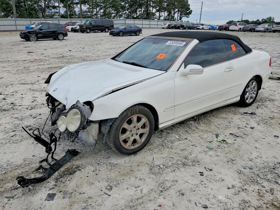 2004 Mercedes-benz Clk-klasse VIN WDBTK65G04T013964 COPART salvage auction — FRONT END, Ga - Cert Of Title-Rebuilt Salvage, sold $350 on 2026-07-20 (photo 1)