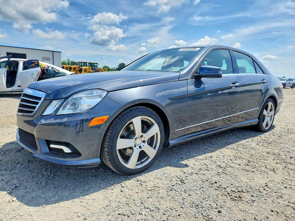 2010 Mercedes-benz E-klasse VIN WDDHF5GB7AA078797 COPART salvage auction — SIDE, NC - SALVAGE CERTIFICATE OF TITLE, sold $2,000 on 2026-07-27 (photo 1)