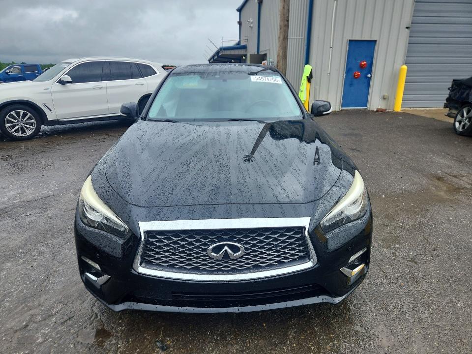 2018 Infiniti Q50 VIN JN1EV7AR5JM441651 COPART salvage auction — SIDE, Ms - Cert Of Title-Salvaged, sold $1,650 on 2026-07-23 (photo 5)