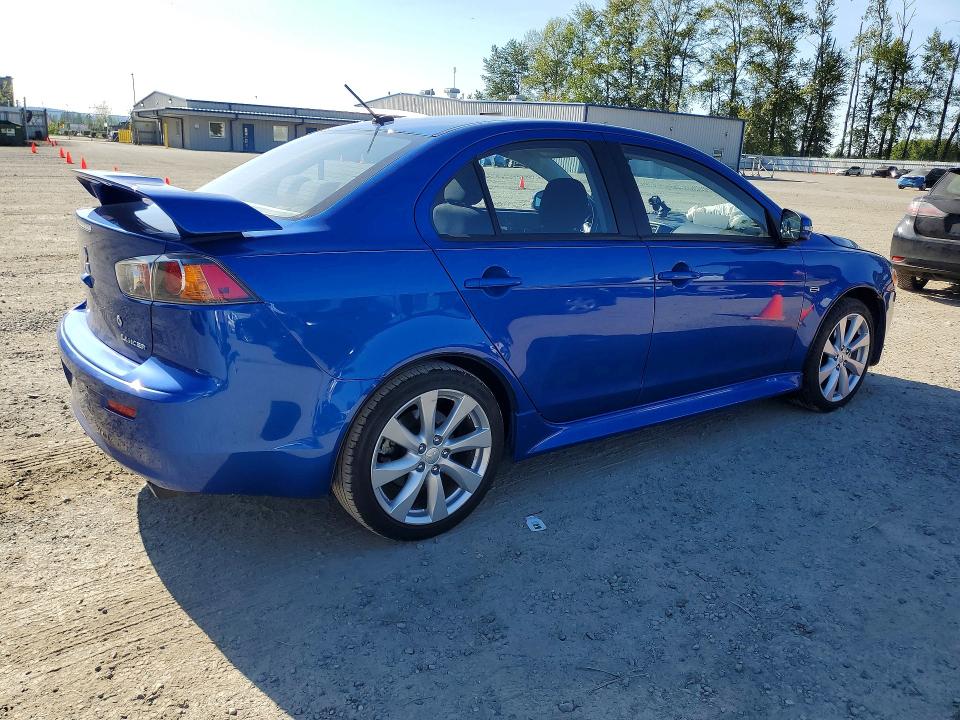 2015 Mitsubishi Lancer VIN JA32U8FW1FU020099 COPART salvage auction — FRONT END, Wa - Bill Of Sale, sold $1,000 on 2026-07-06 (photo 3)