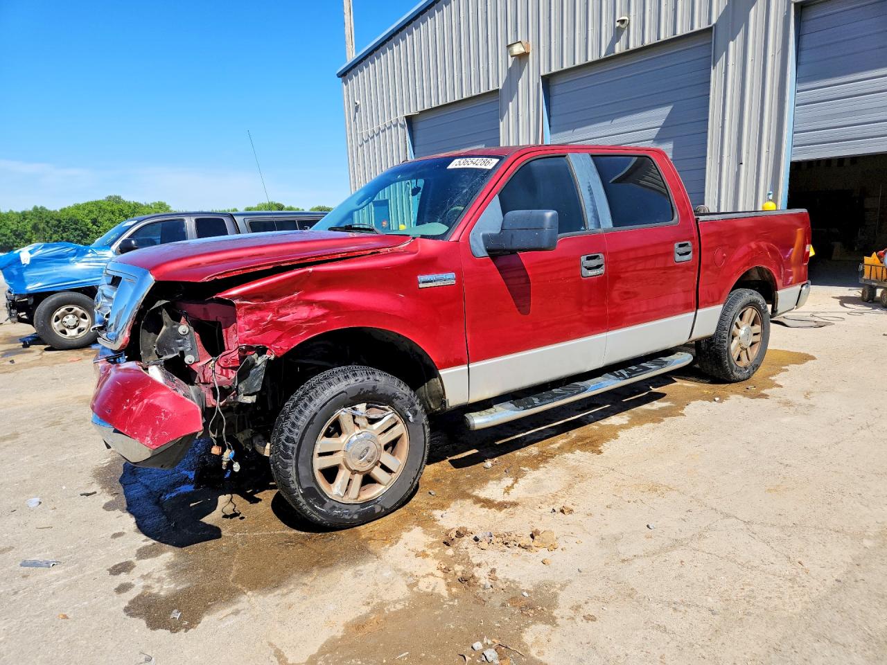 2007 Ford F-150 Lightning VIN 1FTRW12W17KC64341 COPART salvage auction — Front End, TN - SALVAGE CERTIFICATE, sold $675 on 2026-07-09 (photo 1)