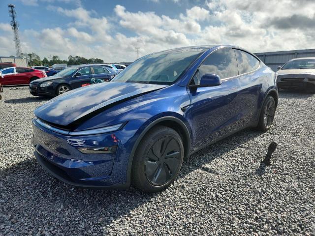 2026 Tesla Model y VIN 7SAYGDED5TF524612 COPART salvage auction — SIDE, Fl - Cert Of Title Slvg Rebuildable, sold $22,300 on 2026-07-10 (photo 1)