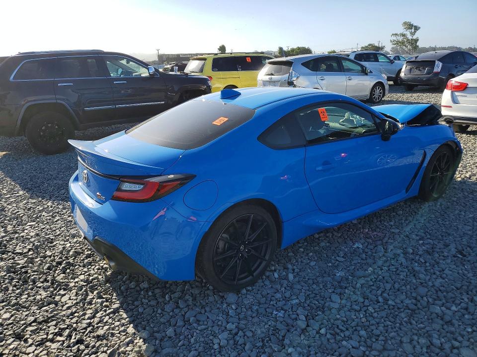 2023 Toyota Gr 86 VIN JF1ZNBF16P8750461 COPART salvage auction — FRONT END, Ca - Salvage Certificate, sold $6,100 on 2026-07-02 (photo 3)