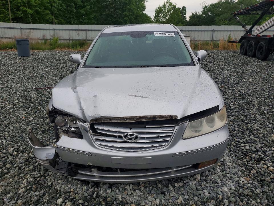 2008 Hyundai Azera VIN KMHFC46F08A288849 COPART salvage auction — FRONT END, Nc - Salvage Certificate Of Title, sold $325 on 2026-07-22 (photo 5)