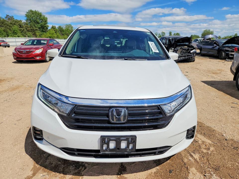 2024 Honda Odyssey VIN 5FNRL6H80RB016693 COPART salvage auction — SIDE, Il - Salvage Certificate, sold $13,500 on 2026-07-28 (photo 5)