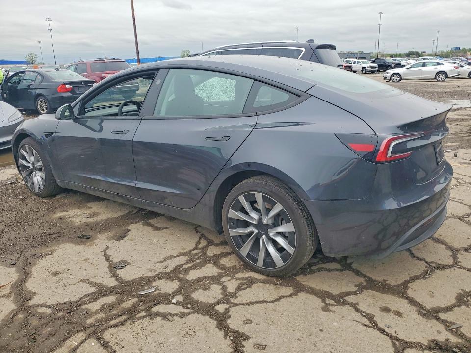 2025 Tesla Model 3 VIN 5YJ3E1EA2SF062882 COPART salvage auction — SIDE, Salvage Title, sold $20,600 on 2026-07-10 (photo 2)